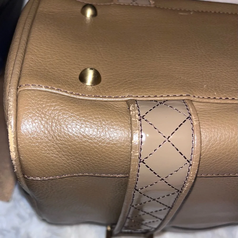 Burberry Leather Satchel - Picture 14 of 16